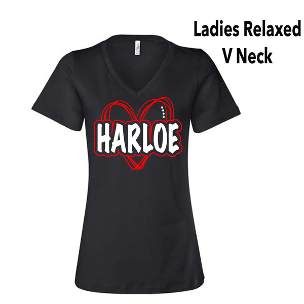 Harloe: 22 Ladies V Neck