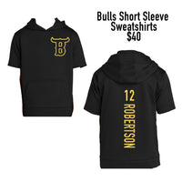 Bulls Player and Manager Short Sleeve Sweatshirt
