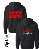 Bruce: Zip Up Hoodie