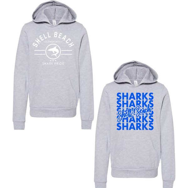 Shell Beach: Hooded Pullover