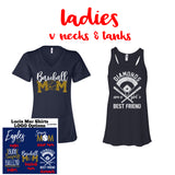 Eagles: Ladies- Tank or V Neck
